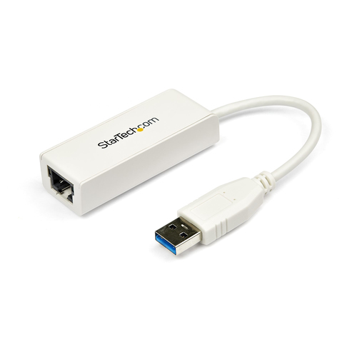 USB 3.0 to Gigabit Ethernet NIC Network Adapter - 10/100/1000 Network Adapter - Gigabit LAN Adapter - USB (M) to RJ45 (F)