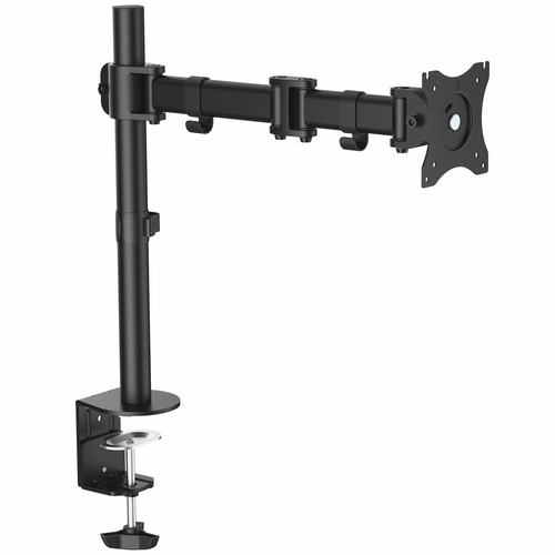 Desk Mount Monitor Arm - Articulating Arm - Heavy Duty Steel - For VESA Mount Monitors up to 27in and up to 17.6 lb. (8 kg) - Ad