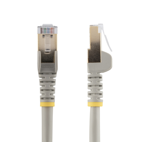 3m Gray Cat6a Ethernet Cable - Shielded (STP)