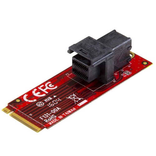 U.2 to M.2 Adapter for U.2 NVMe SSD - M.2 PCIe x4 Host Interface - U.2 SSD SFF-8643 Adapter - M2 PCIe Adapter - U.2 Drive Adapter - U.2 NVMe Adapter - U.2 NVMe SSD Adapter