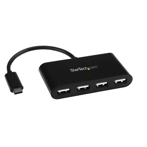 4 Port USB C Hub - Mini Hub - USB-C to 4x USB-A - USB 2.0