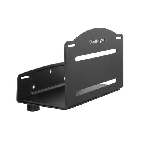 CPU Mount - Adjustable Width 4.8in to 8.3in - Metal - Computer Wall Mount - PC Wall Mount - Computer Mounting Bracket
