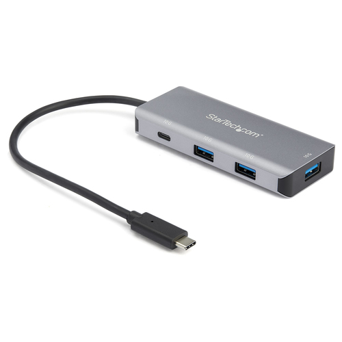 4-Port USB-C Hub - 10Gbps - 3x USB-A 1x USB-C - 9.8 Host Cable (HB31C3A1CB)