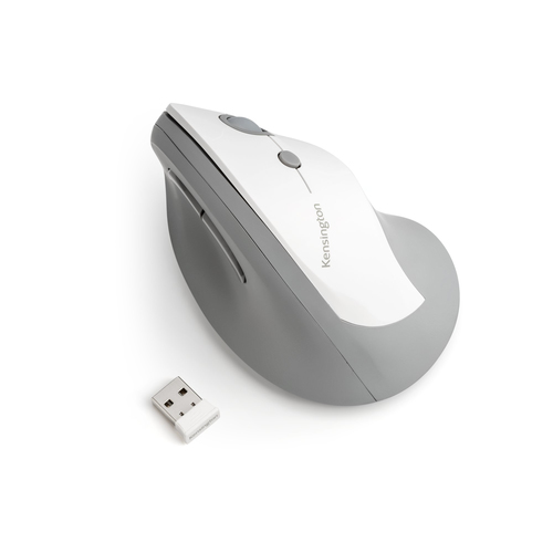 PRO FIT ERGO VERTICAL WIRELESS MOUSE - GREY
