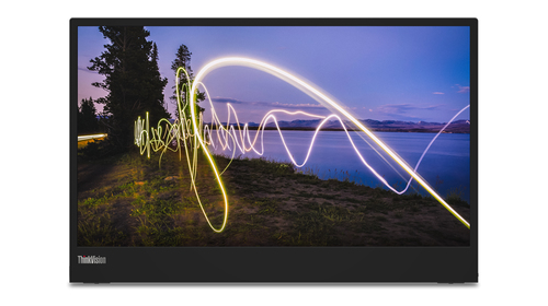 THINKVISION M15 15.6INCH MOBILE MONITOR IPS FHD (16:9) TILT 2XUSB-C INPUT USB TYPE C ONLY (POWER ADAPTER IS NOT PROVIDED) 3YR
