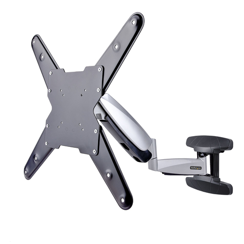 VESA TV WALL MOUNT ADJUSTABLE FULL MOTION TV WALL MOUNT FOR 23-55 DISPLAYS SLIM TV MOUNTING BRACKET SUPPORTS 66LB (30KG) EXTENDABLE/TILTING/SWIVEL TV WALL MOUNT