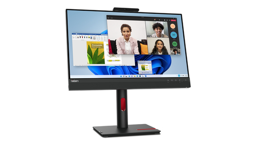 ThinkCentre Tiny-In-One 24 Gen 5- 23.8 monitor 1920x1080 16:09 Touch Speaker Anti-Glare Camera 720p with Mic for VOIP DP input 1x USB3.0 ports Height Adj/Tilt/Pivot/Swivel 3Y warranty