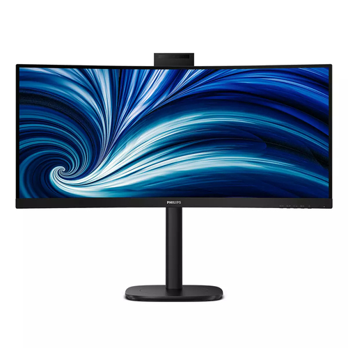 Philips 34B2U3600C/75 86.36 cm (34") B Line 5MP Windows Hello Webcam WQHD USB-C Docking Monitor - HDMI - DP - USBC - RJ45 - KVM - PD 90W - 5W Speakers - EyeSafe