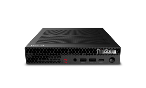 ThinkStation P3 G2 Tiny Intel Ultra 7 265 vPro(R) (20 Cores 30M Cache 2.4GHz) 32GB DDR5 6400MHz CSODIMM 1TB SSD NVIDIA RTX A1000 8GB GDDR6 (4x miniDP) W11P 3YP