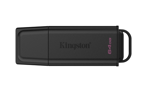 64GB PORTABLE USB 3.2 GEN 1 DATATRAVELER EXODIA BLACK